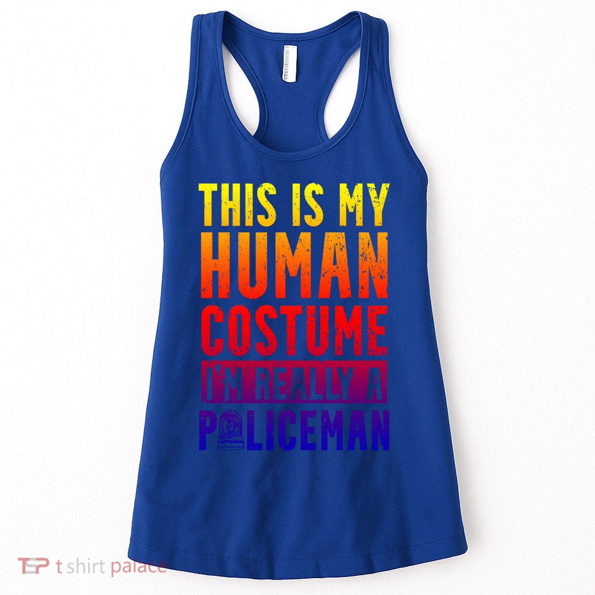 I'm Really A Policeman Police Officer Law Enforcement Gift Women's Tank Top