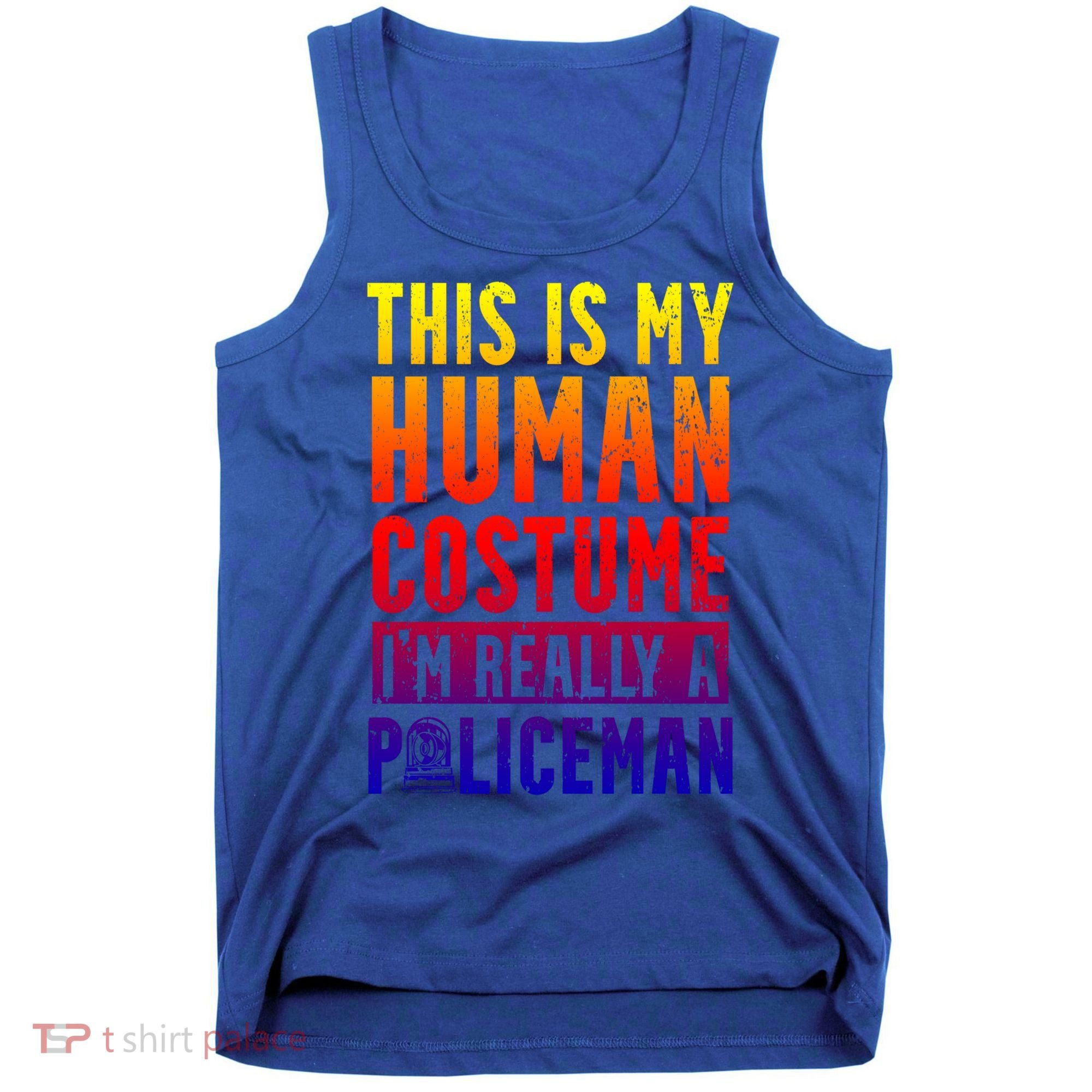 I'm Really A Policeman Police Officer Law Enforcement Gift Tank Top