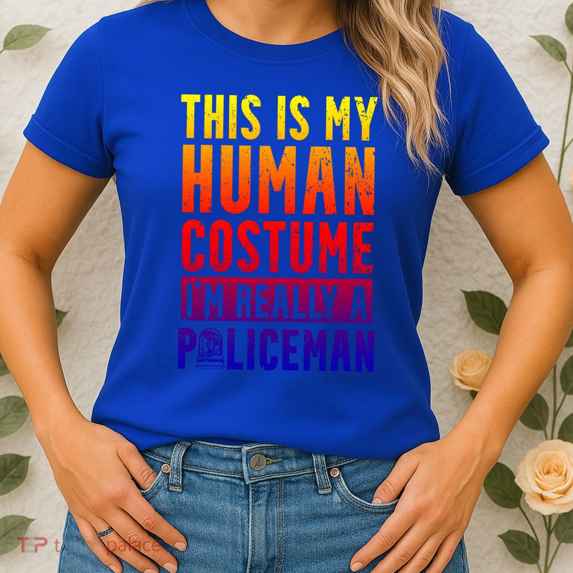 I'm Really A Policeman Police Officer Law Enforcement Gift Women's T-Shirt