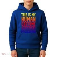 I'm Really A Policeman Police Officer Law Enforcement Gift Kids Hoodie thumb 4