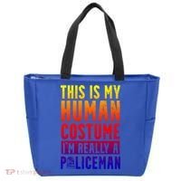 I'm Really A Policeman Police Officer Law Enforcement Gift Tote Bag thumb 0