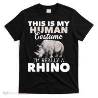 I'm Really A Rhino Rhinoceros Zoology Safari Animal Lover T-Shirt thumb 0