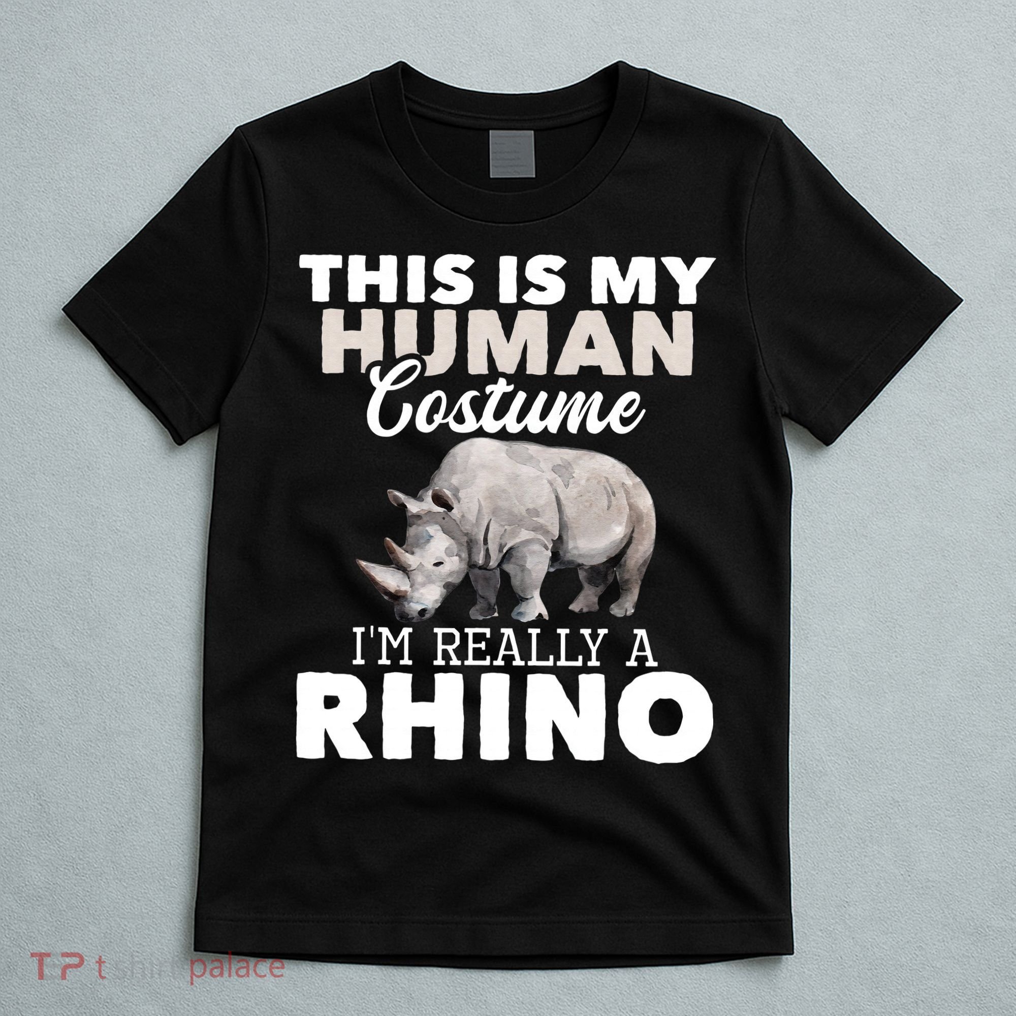 I'm Really A Rhino Rhinoceros Zoology Safari Animal Lover T-Shirt