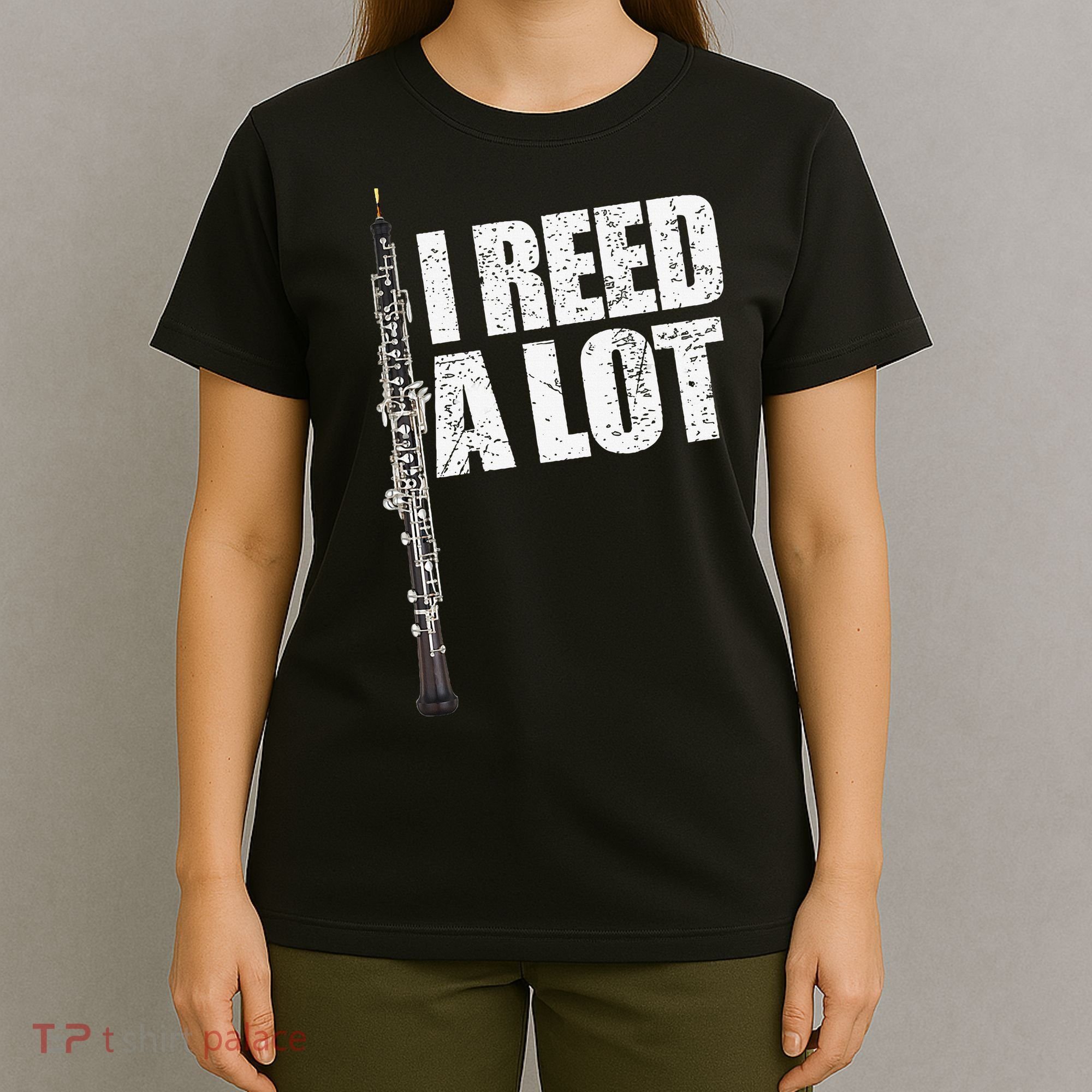 I Reed A Lot Oboe Player Funny Oboes Music Gift T-Shirt