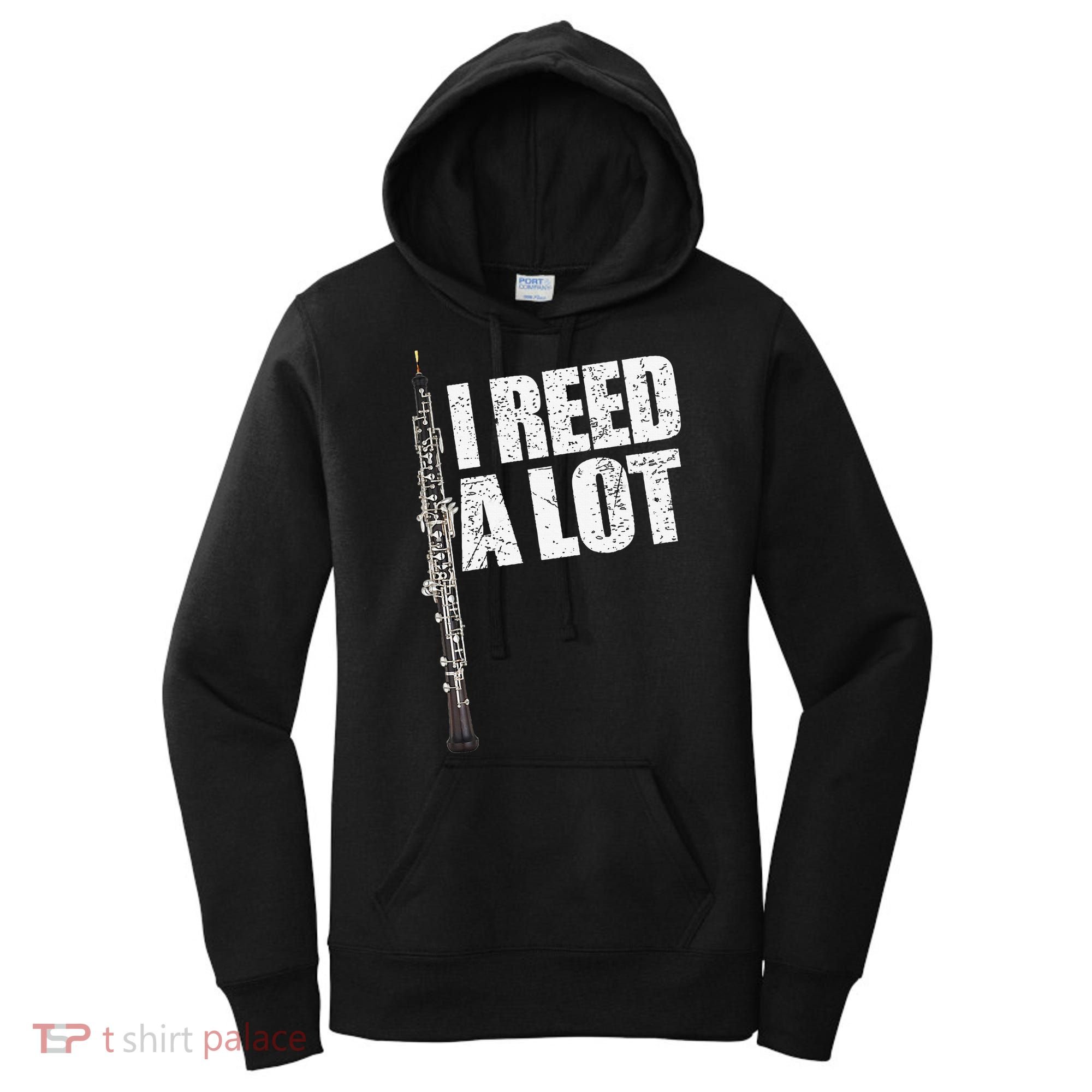I Reed A Lot Oboe Player Funny Oboes Music Gift Women's Hoodie