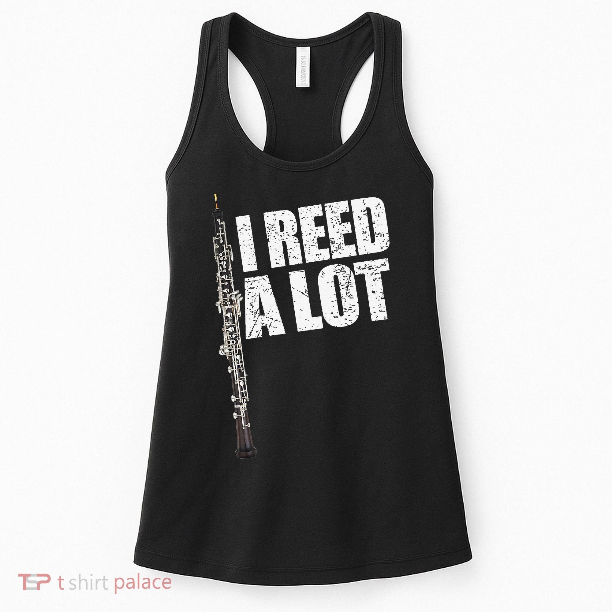 I Reed A Lot Oboe Player Funny Oboes Music Gift Women's Tank Top