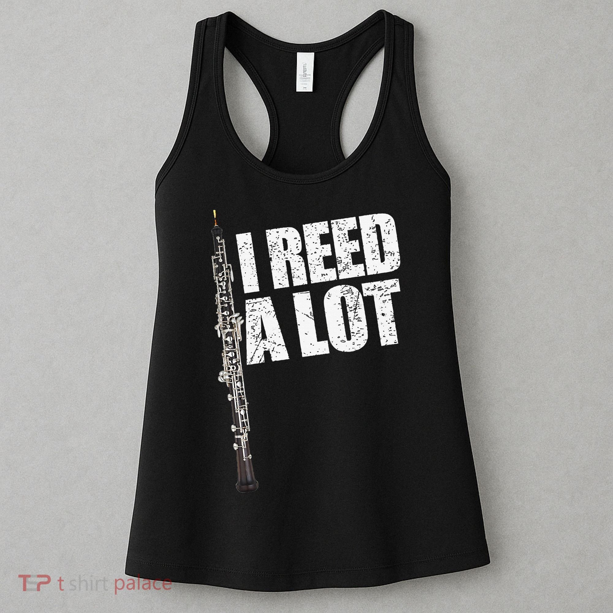I Reed A Lot Oboe Player Funny Oboes Music Gift Women's Tank Top