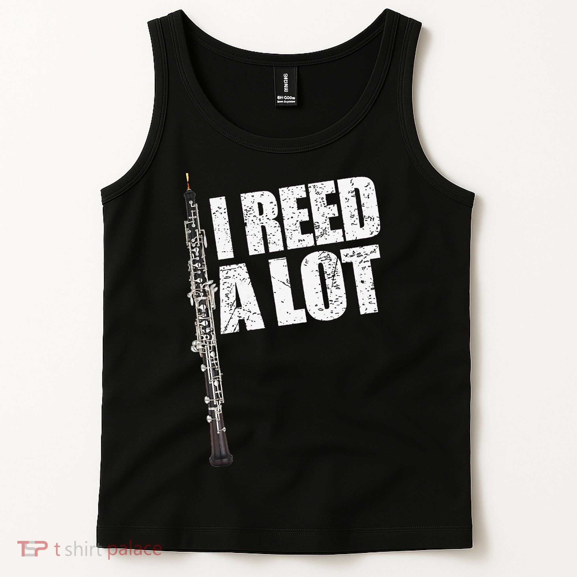 I Reed A Lot Oboe Player Funny Oboes Music Gift Tank Top