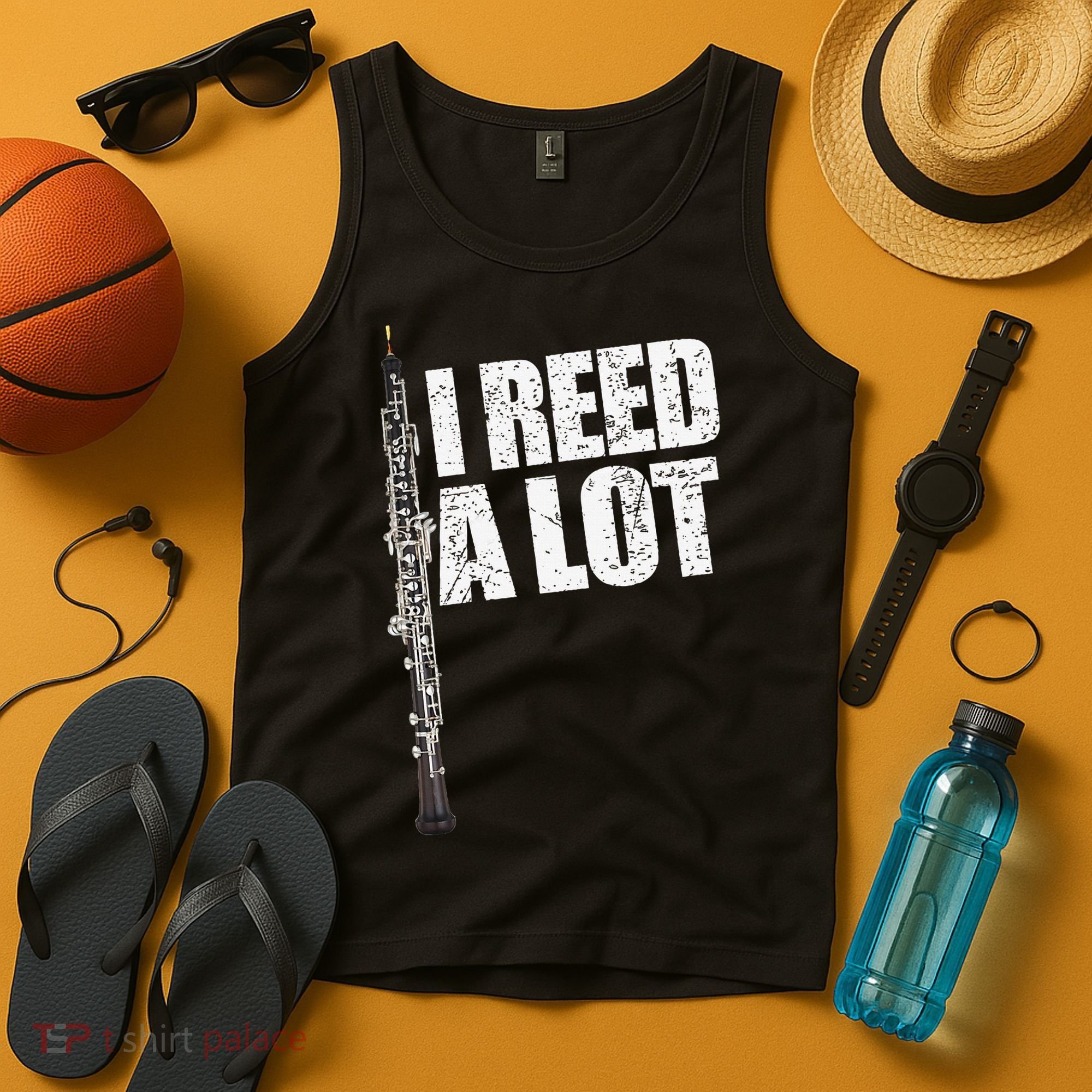 I Reed A Lot Oboe Player Funny Oboes Music Gift Tank Top
