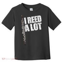 I Reed A Lot Oboe Player Funny Oboes Music Gift Toddler T-Shirt thumb 0