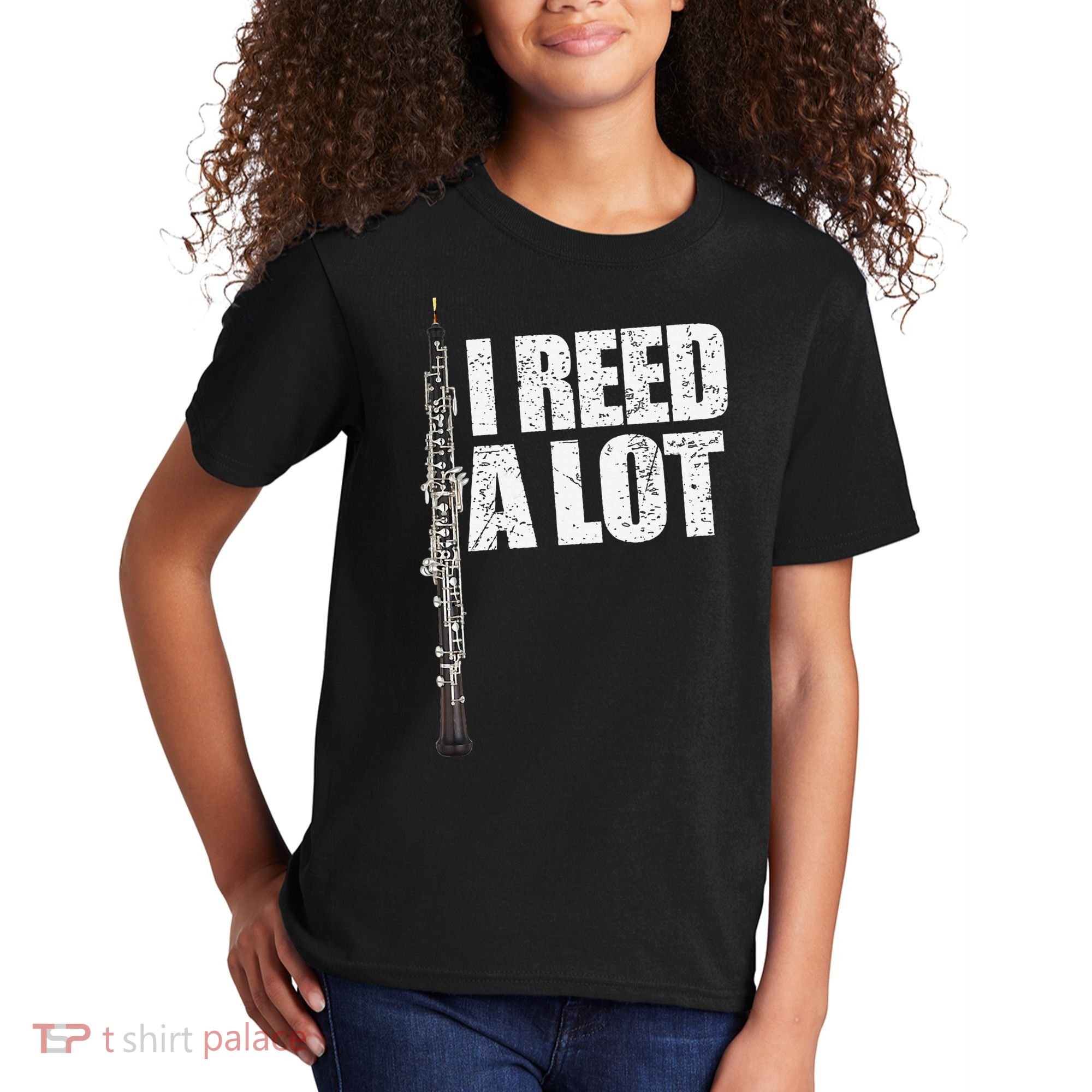 I Reed A Lot Oboe Player Funny Oboes Music Gift Kids T-Shirt