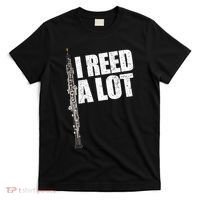 I Reed A Lot Oboe Player Funny Oboes Music Gift T-Shirt thumb 0