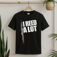 I Reed A Lot Oboe Player Funny Oboes Music Gift T-Shirt thumb 2