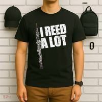 I Reed A Lot Oboe Player Funny Oboes Music Gift T-Shirt thumb 6