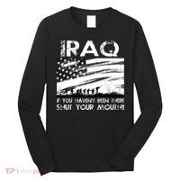 Iraq If You Haven't Been There Shut Your Mouth Long Sleeve Shirt thumb 0