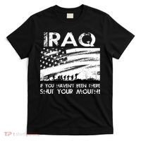 Iraq If You Haven't Been There Shut Your Mouth T-Shirt thumb 0