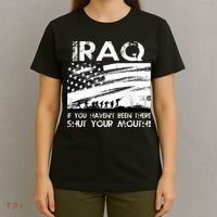 Iraq If You Haven't Been There Shut Your Mouth T-Shirt thumb 4