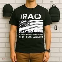 Iraq If You Haven't Been There Shut Your Mouth T-Shirt thumb 6