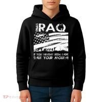 Iraq If You Haven't Been There Shut Your Mouth Kids Hoodie thumb 4