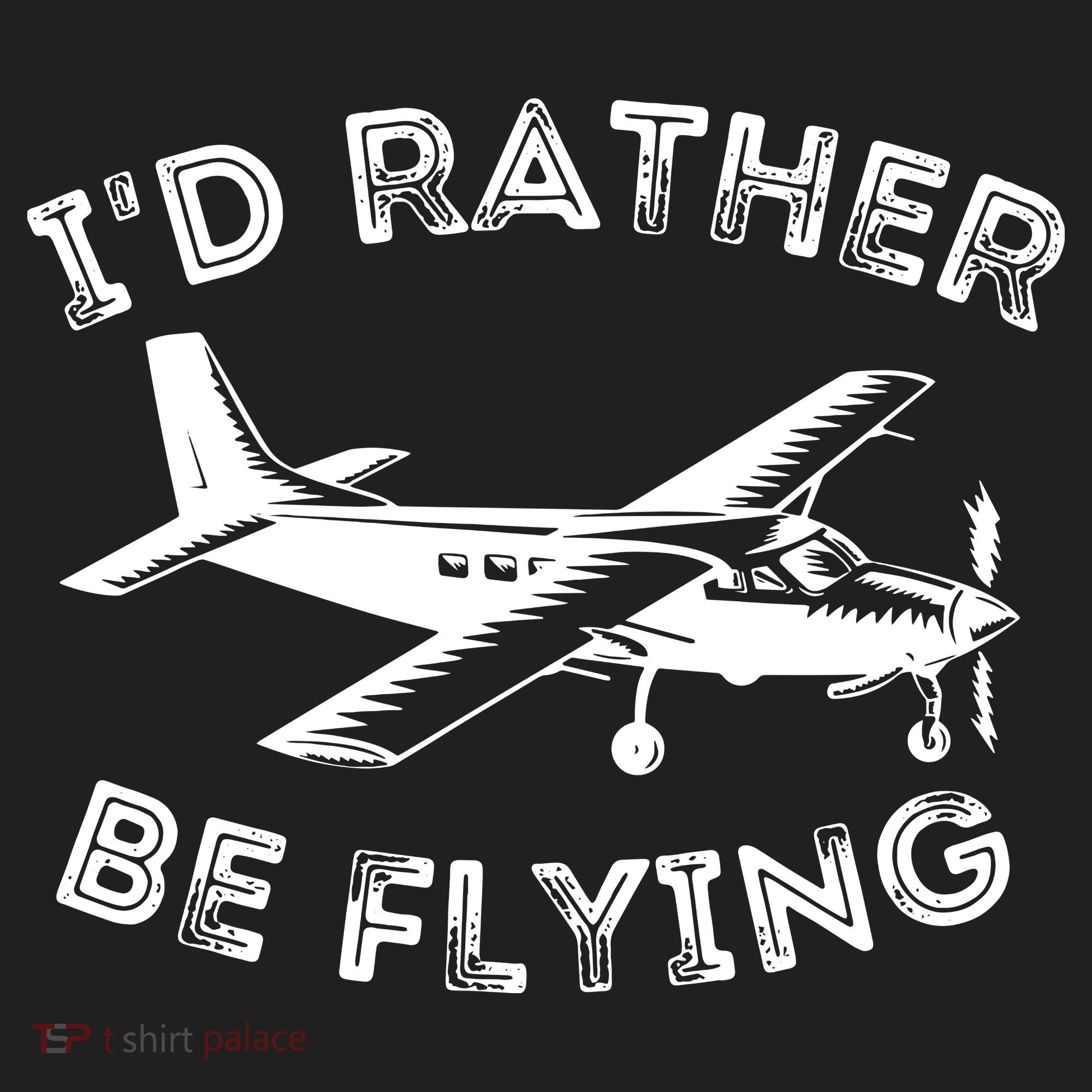 Id Rather Be Flying Funny Pilot Aviation Airplane Gift Beanie