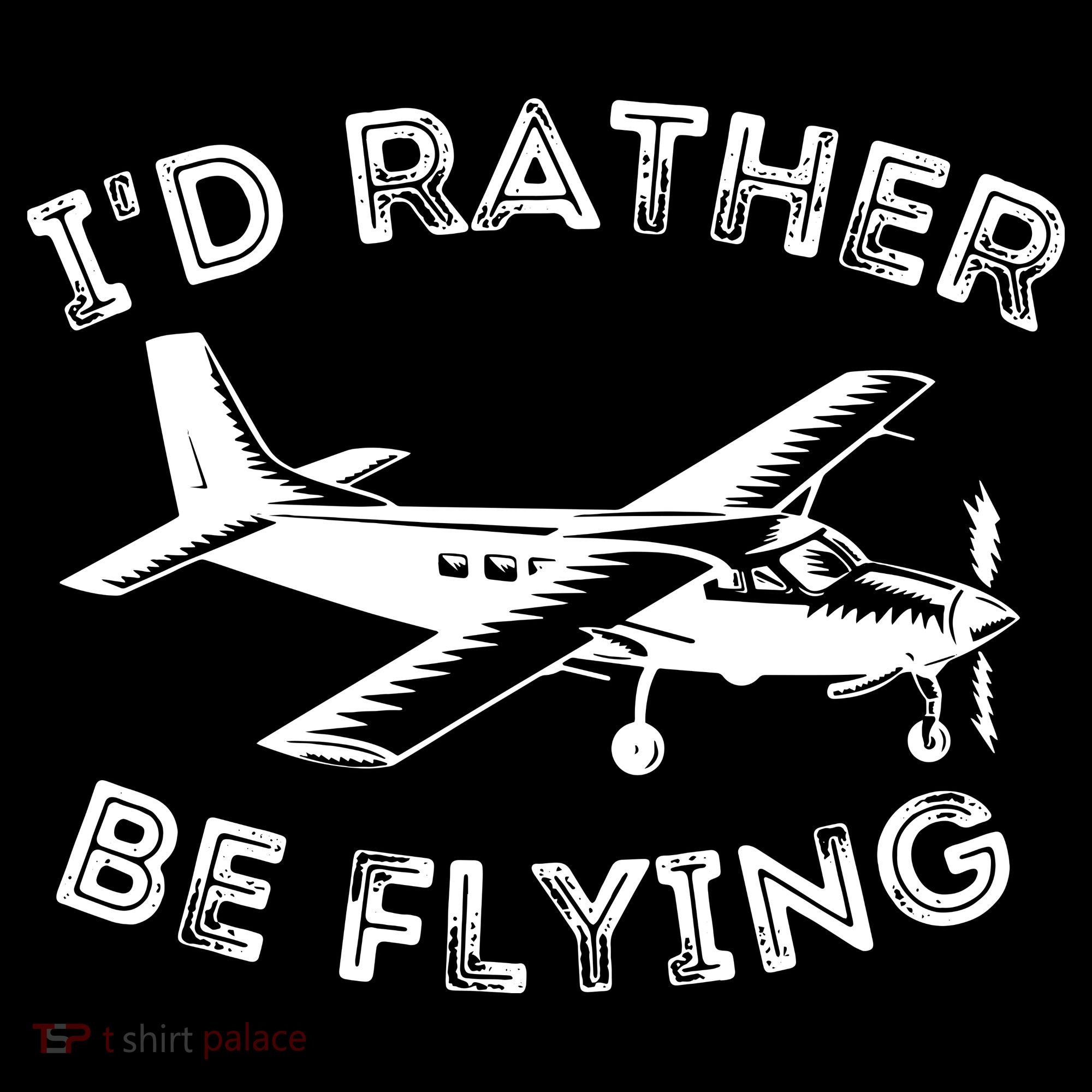 Id Rather Be Flying Funny Pilot Aviation Airplane Gift Women's Tank Top