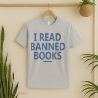 I Read Banned Books Iowa Student T-Shirt thumb 2