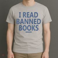 I Read Banned Books Iowa Student T-Shirt thumb 3