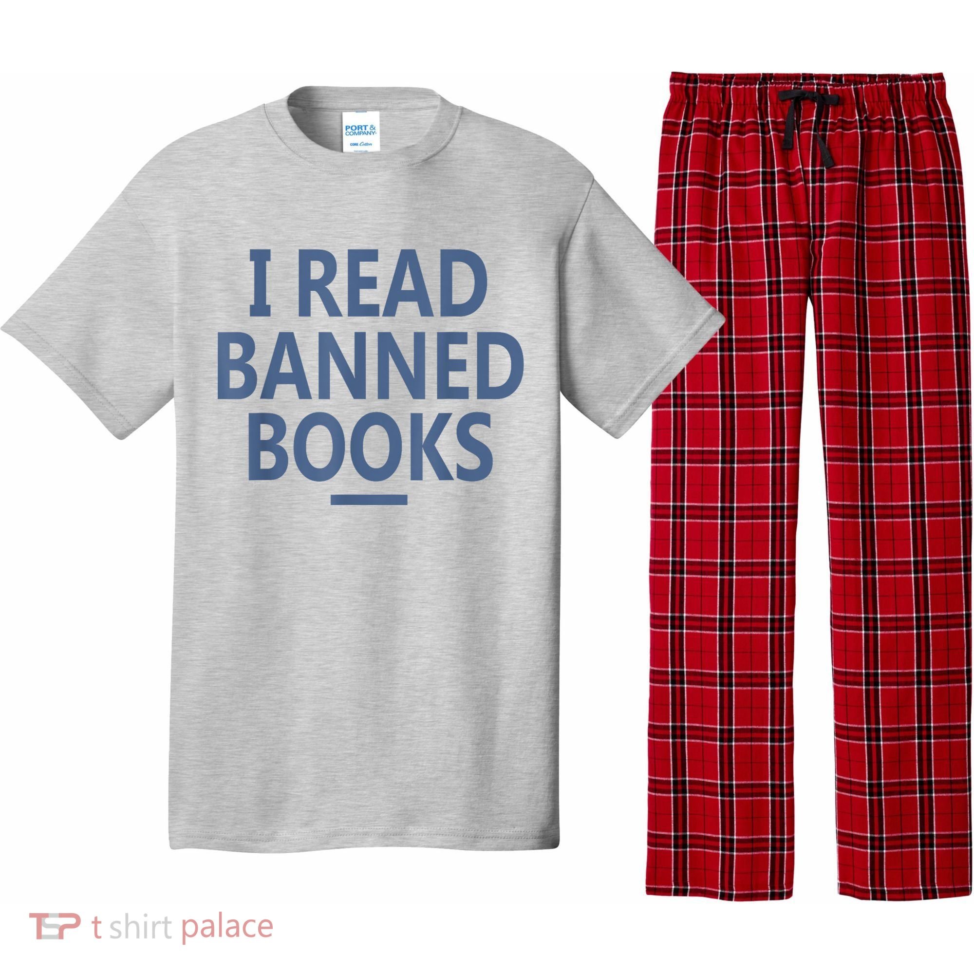 I Read Banned Books Iowa Student Pajama Set