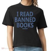 I Read Banned Books Iowa Student Comfort Colors Boxy T-Shirt thumb 0