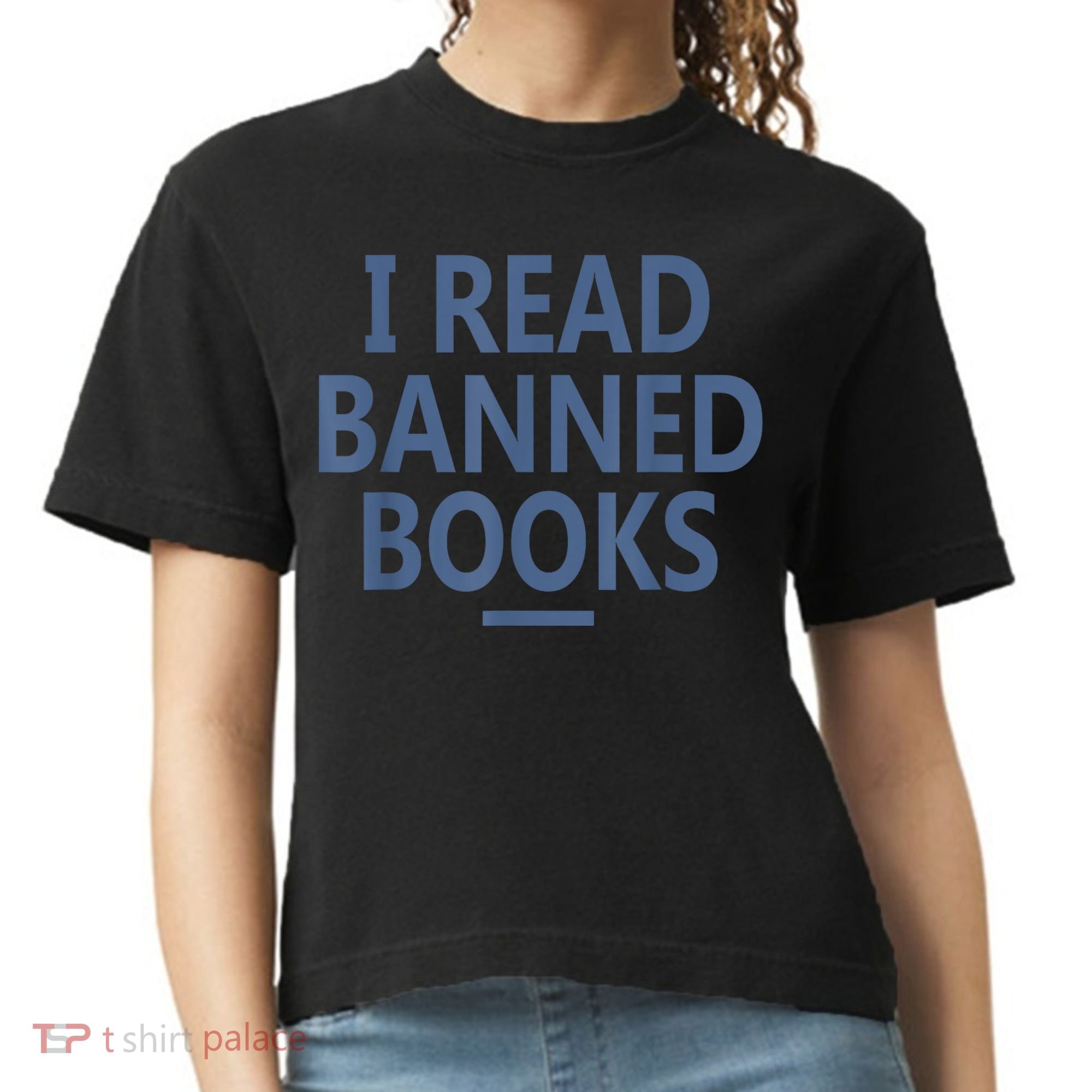 I Read Banned Books Iowa Student Comfort Colors Boxy T-Shirt