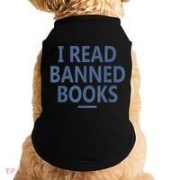 I Read Banned Books Iowa Student Doggie Tank thumb 0