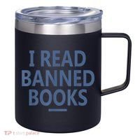 I Read Banned Books Iowa Student 12oz Stainless Steel Coffee Mug thumb 0