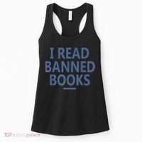 I Read Banned Books Iowa Student Women's Tank Top thumb 0