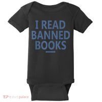I Read Banned Books Iowa Student Baby Bodysuit thumb 0