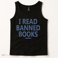 I Read Banned Books Iowa Student Tank Top thumb 2