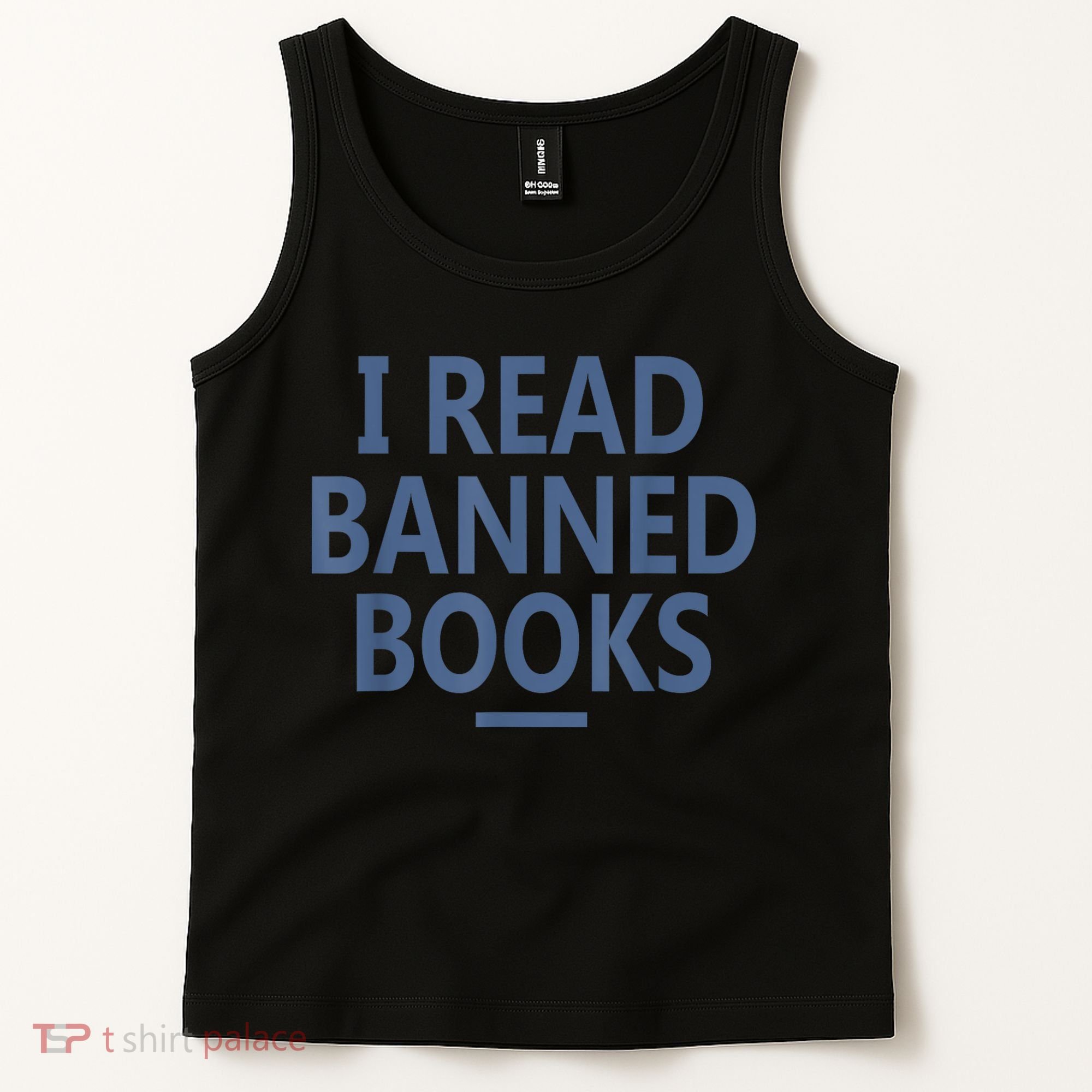 I Read Banned Books Iowa Student Tank Top