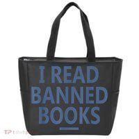 I Read Banned Books Iowa Student Tote Bag thumb 0