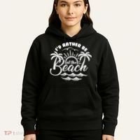 I'd Rather Be At The Beach Vacation Hoodie thumb 5