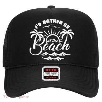 I'd Rather Be At The Beach Vacation Hat