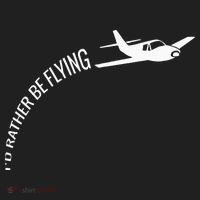 I'd Rather Be Flying Airplane Pilot Women's Sweatshirt thumb 2