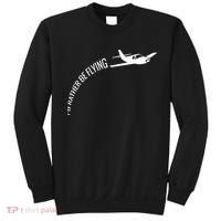 I'd Rather Be Flying Airplane Pilot Sweatshirt thumb 0