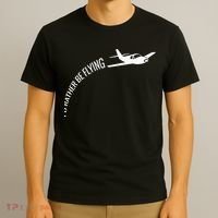 I'd Rather Be Flying Airplane Pilot T-Shirt thumb 3