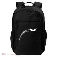 I'd Rather Be Flying Airplane Pilot Backpack thumb 0