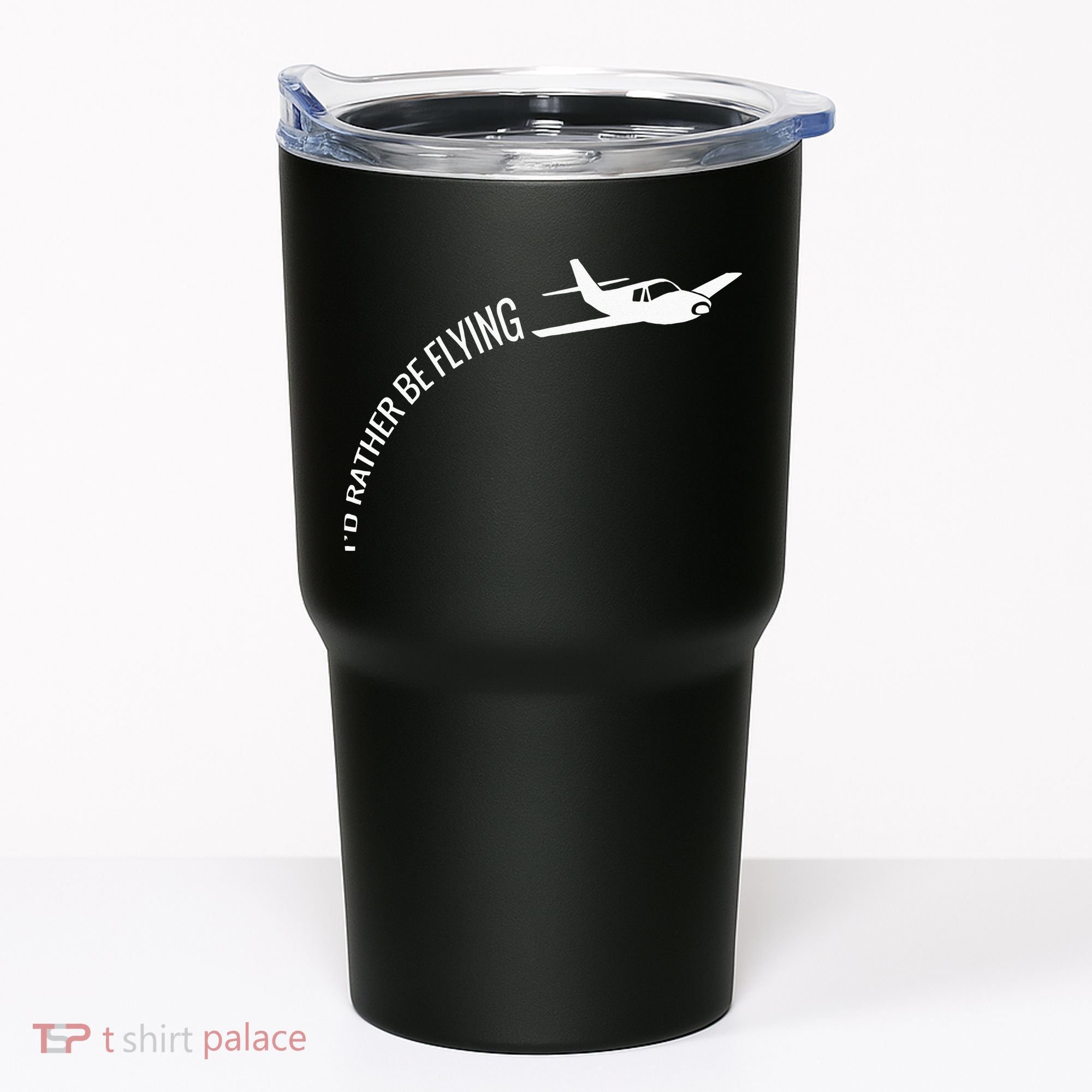 I'd Rather Be Flying Airplane Pilot Tumbler