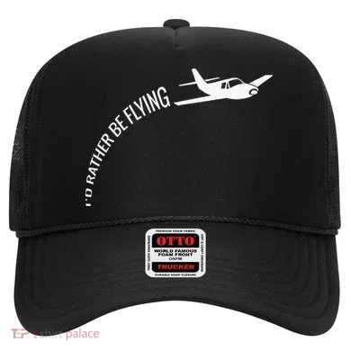 I'd Rather Be Flying Airplane Pilot Hat