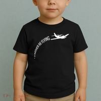 I'd Rather Be Flying Airplane Pilot Toddler T-Shirt thumb 2