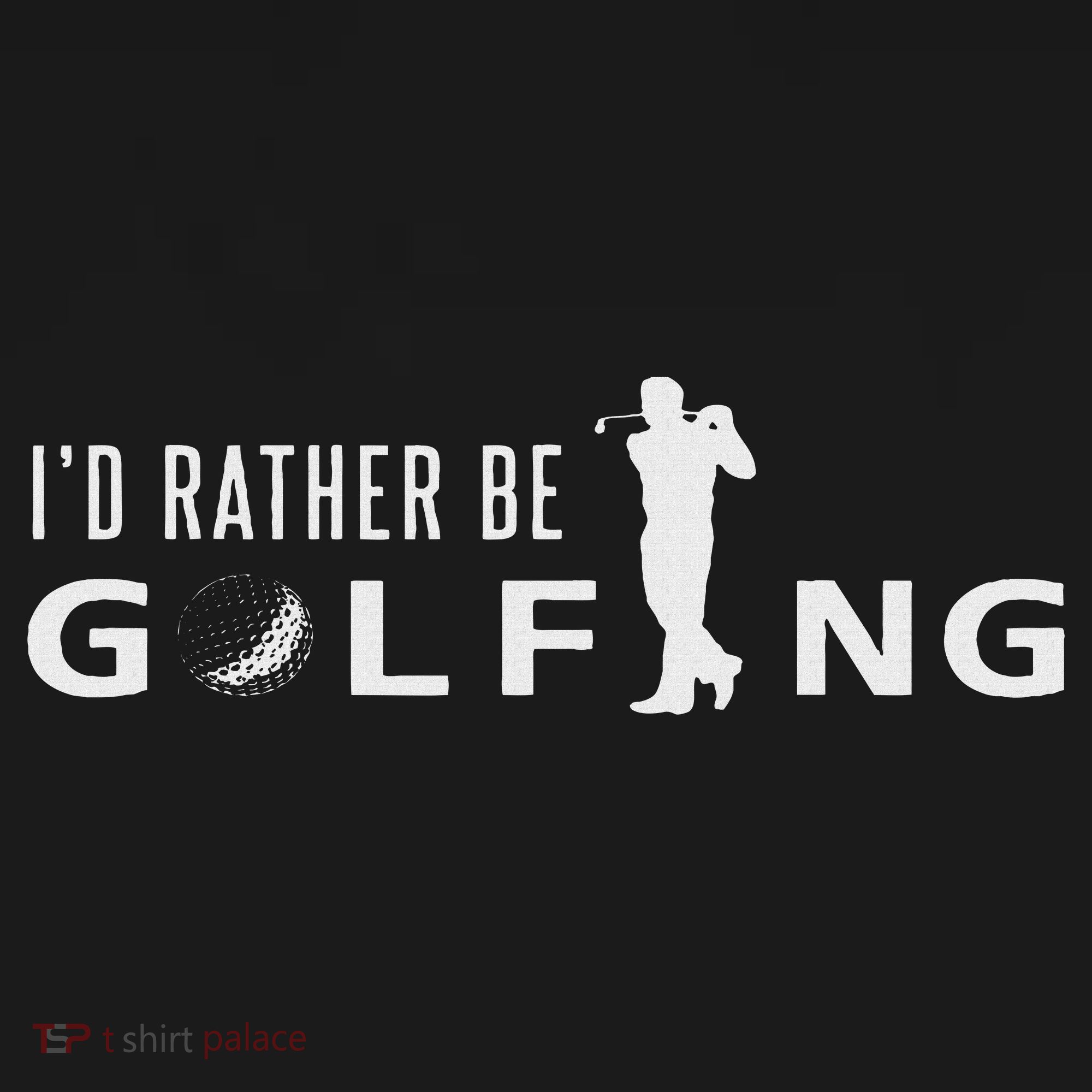 I'd Rather Be Golfing For Golfer Funny Golf Visor