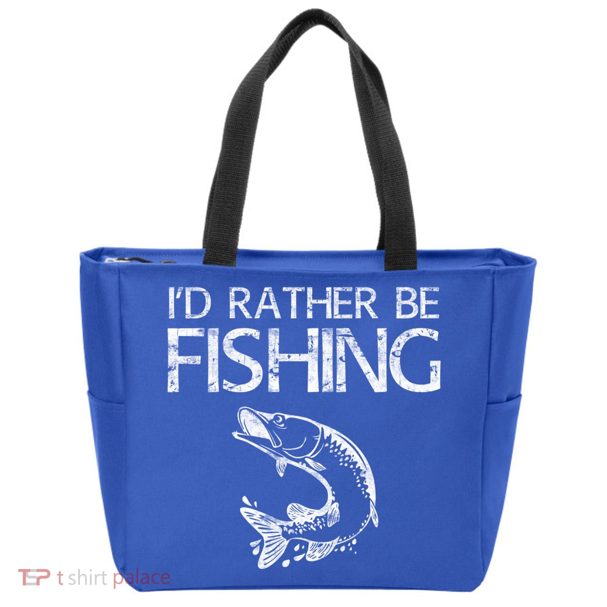 I'd Rather Be Fishing Gift Fisherman Great Gift Cute Gift Tote Bag
