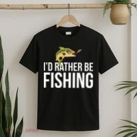 Id Rather Be Fishing T-Shirt thumb 2