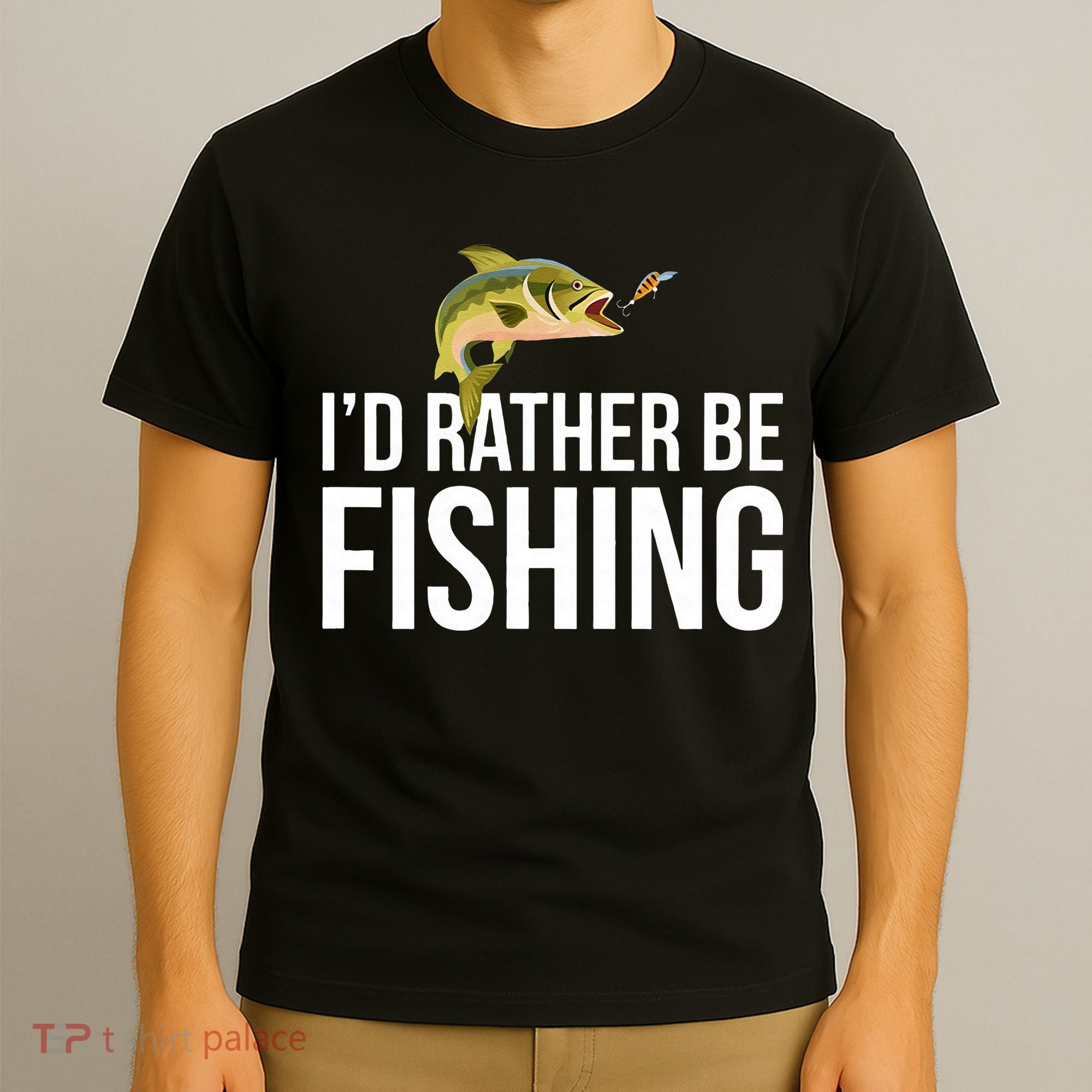 Id Rather Be Fishing T-Shirt
